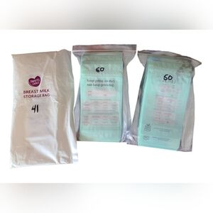 141 Breast MILK Storage BAGS